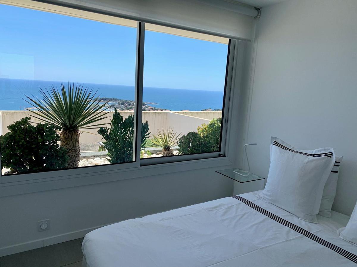 Design Apartment - Pool, Large Terrace And Panoramic Views Of Mediterranean Bandol Εξωτερικό φωτογραφία