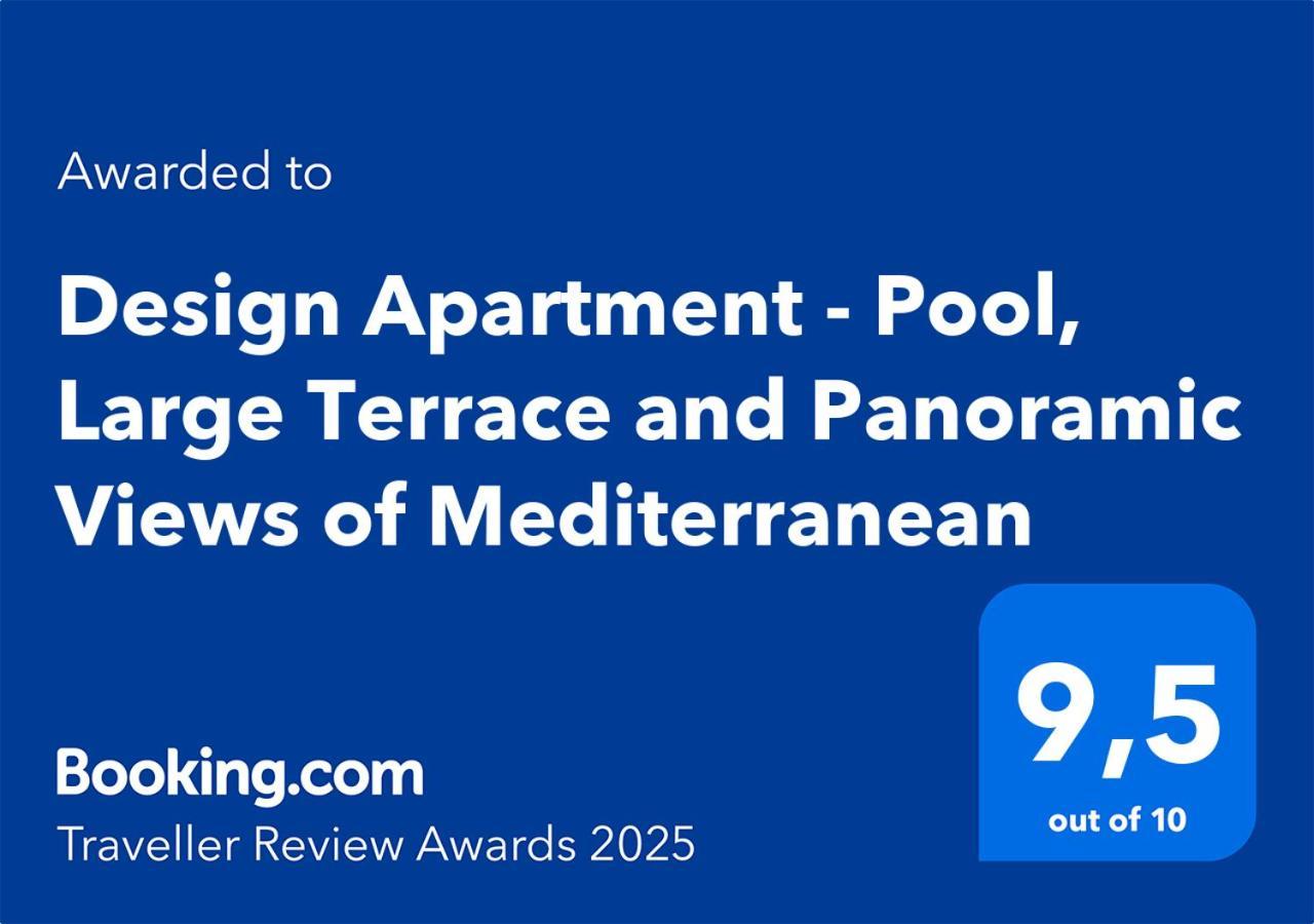 Design Apartment - Pool, Large Terrace And Panoramic Views Of Mediterranean Bandol Εξωτερικό φωτογραφία